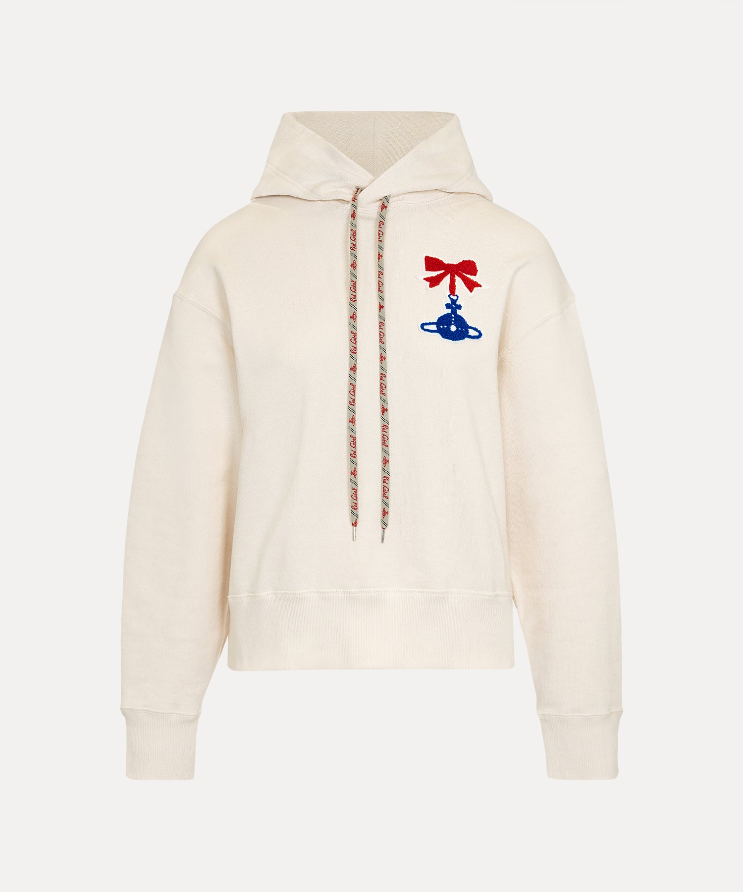 RIBBON & ORB コンパクトフーディー(オフホワイト)（レディース