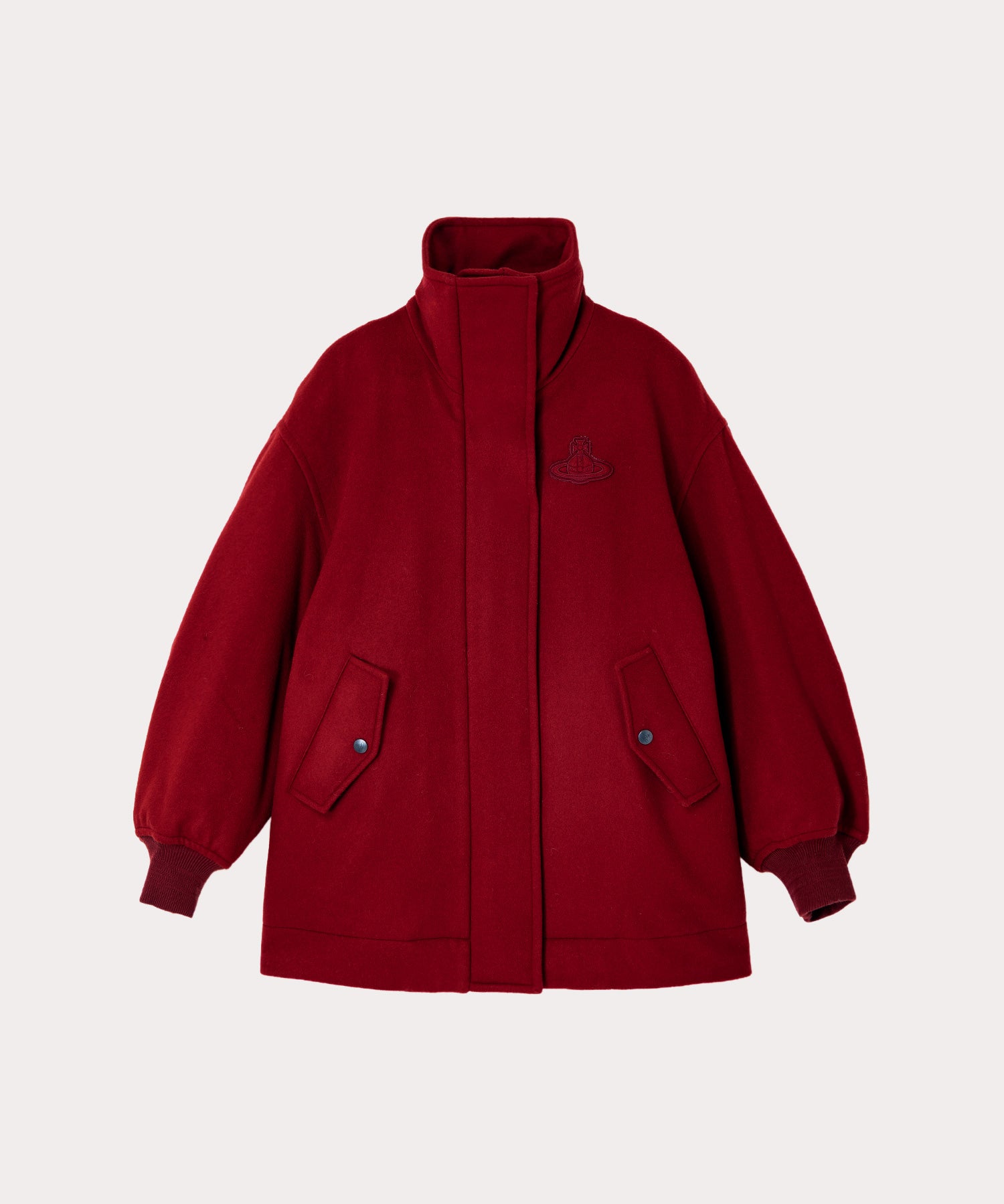 ウールメルトン ボマー(レッド)(レディース)(1612452027)|ウェア ウールメルトン ボマー(レッド)(レディース)(1612452027)|ウェア