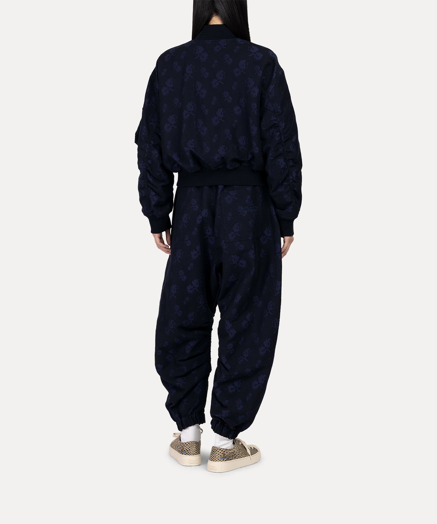 CLOQUE FLOWER ジャカードMA-1