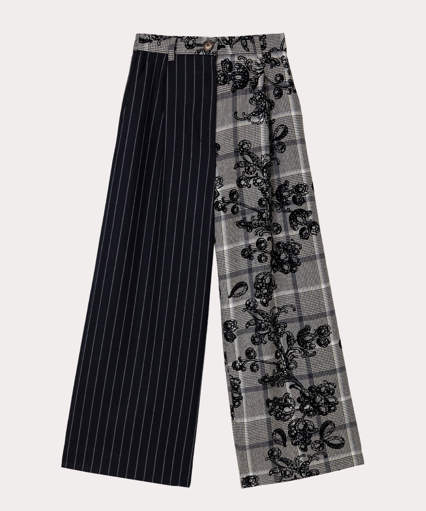 MANNOR WALLPAPER タックワイドトラウザーズ