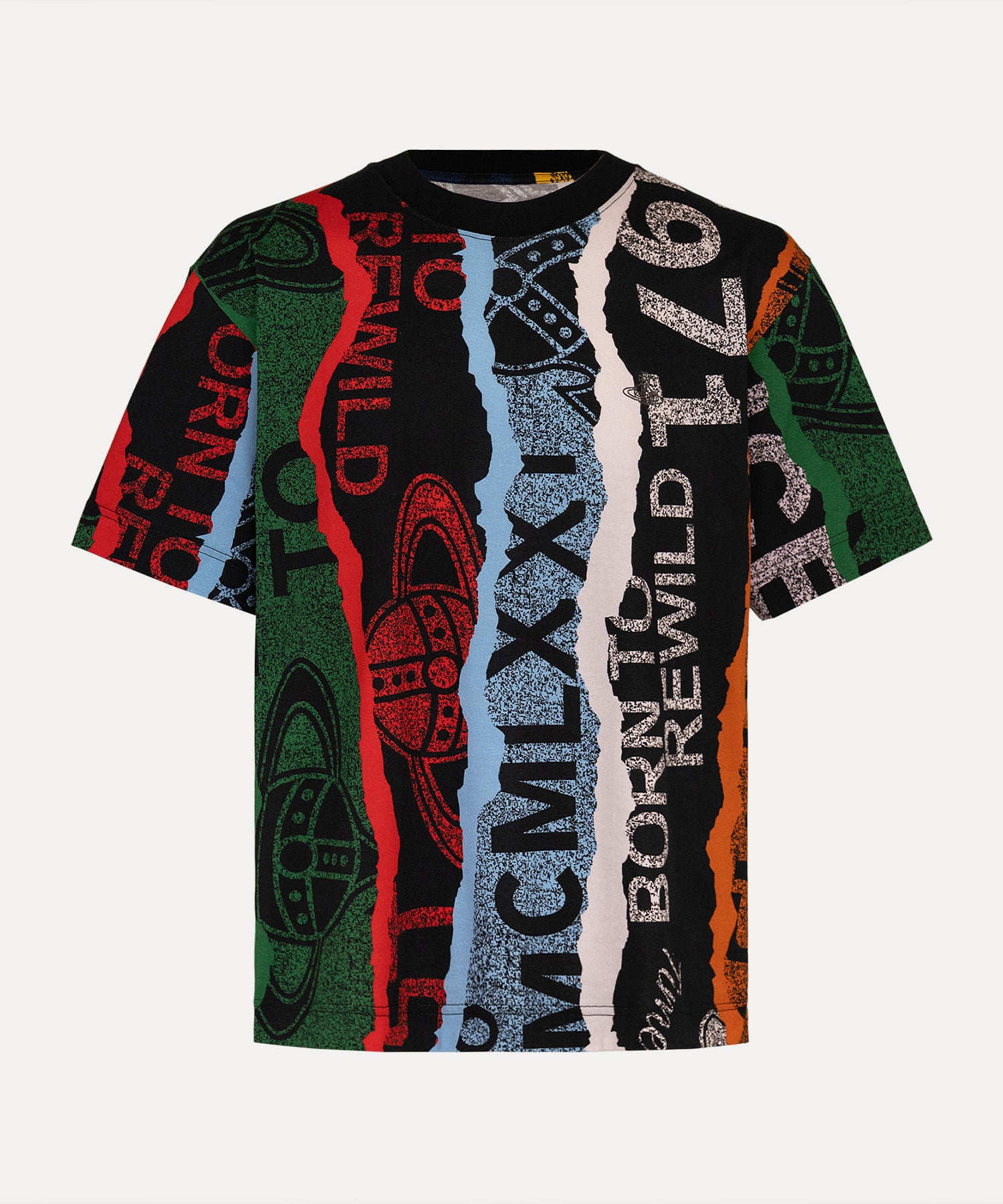 ヴィヴィアン　カラーオーブ　初期　ミルキーウェイ　カットソー TOWEL BLACK FINAL リラックス Tシャツ(ブラック系)（メンズ