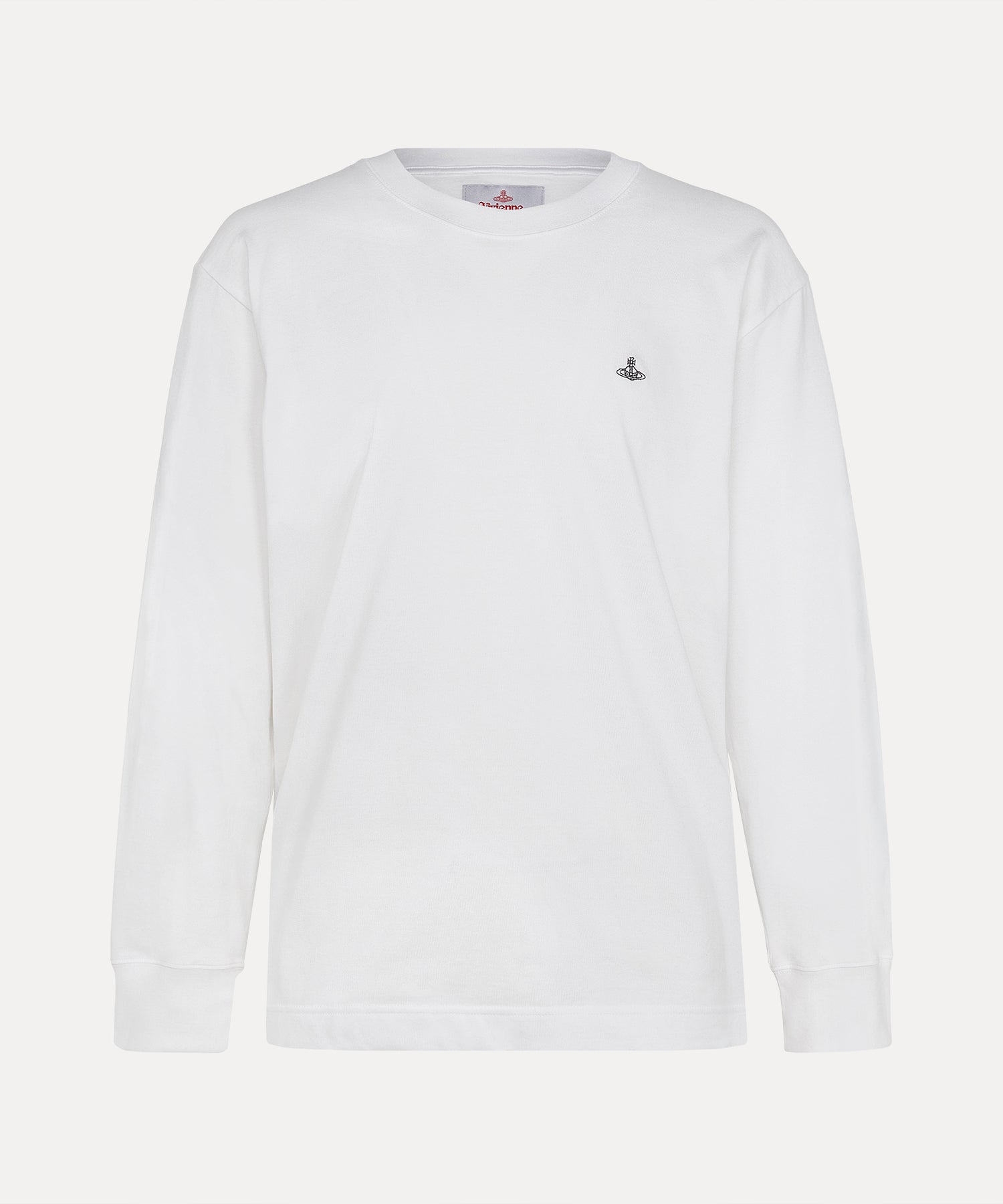 ワンポイントORB NEW 長袖Tシャツ(ホワイト)（メンズ）（1632361021