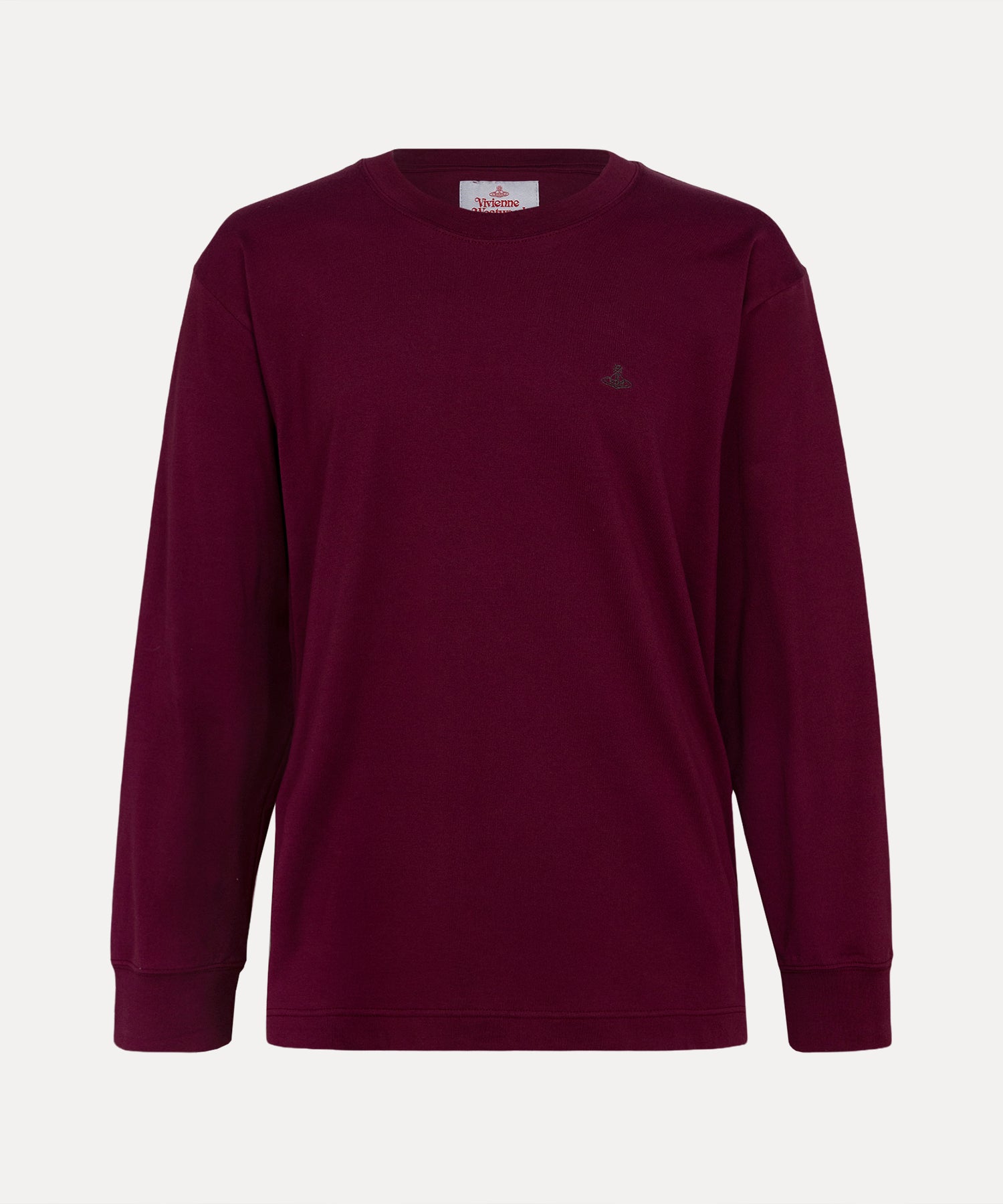 ワンポイントORB NEW 長袖Tシャツ(パープル)（メンズ）（1632361021