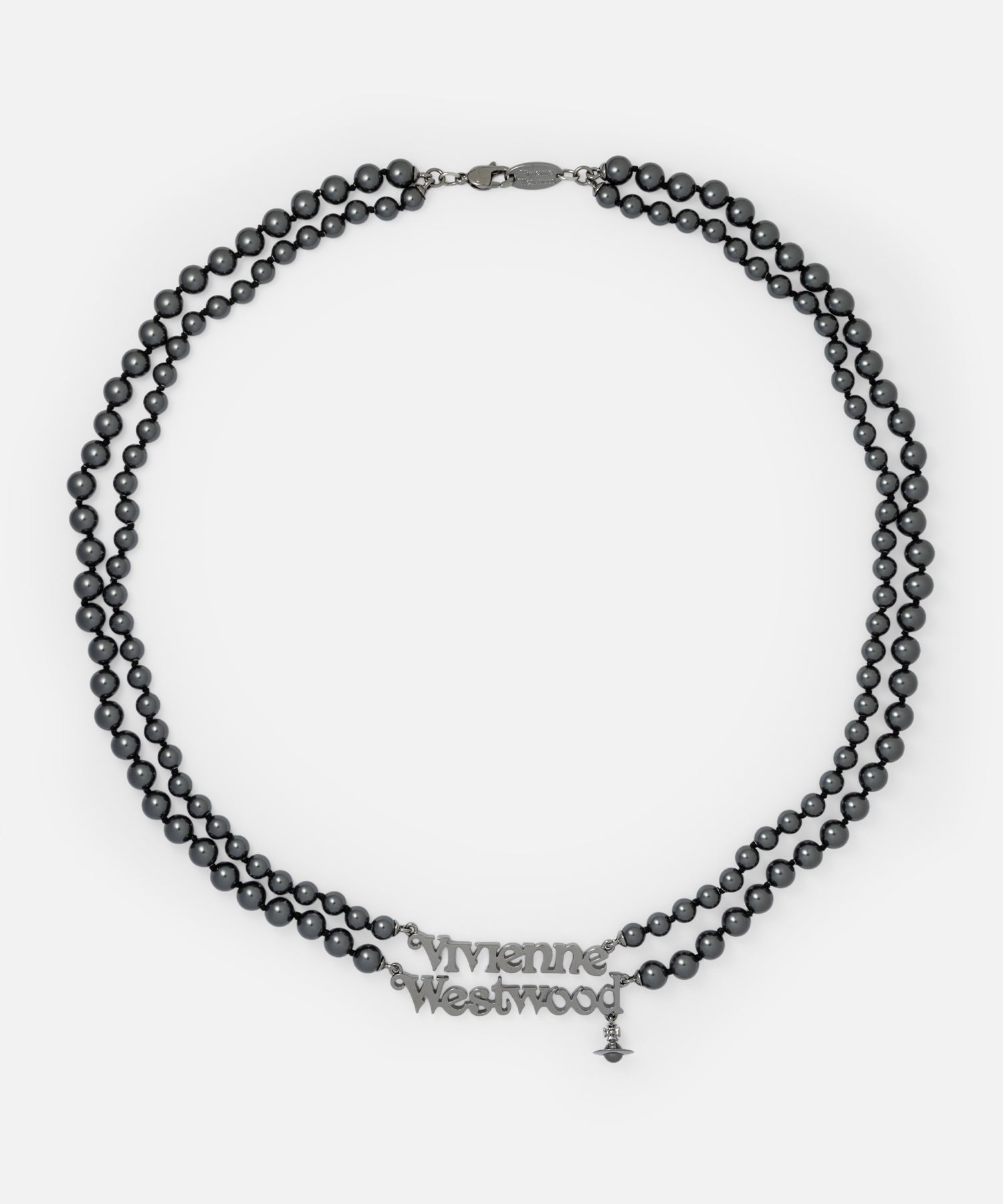 Vivienne Westwood ブラックネックレス ヴィヴィアンウエストウッド ネックレス（ブラック）】人気