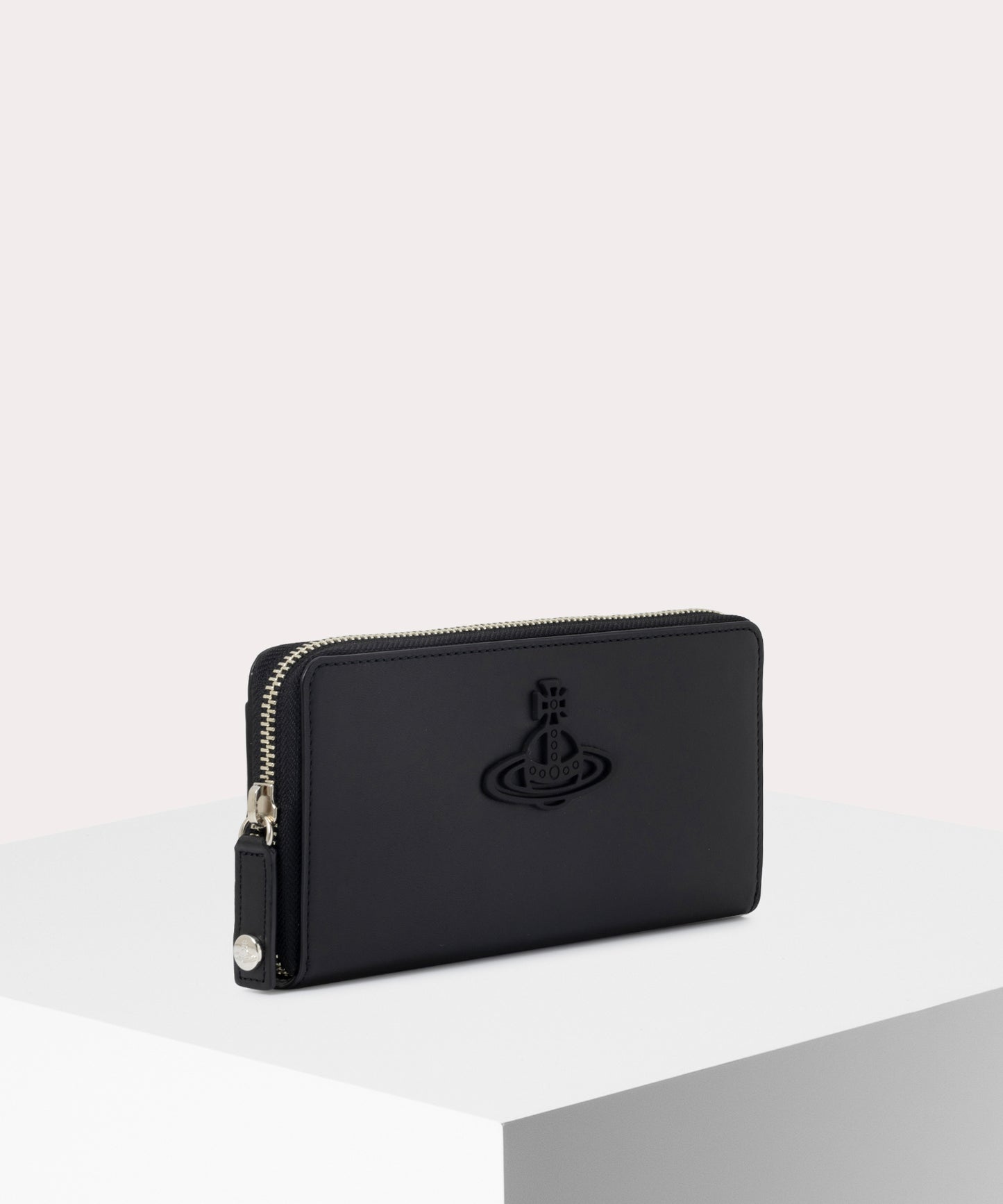ALUMINIUM LEATHER ラウンドファスナー長財布