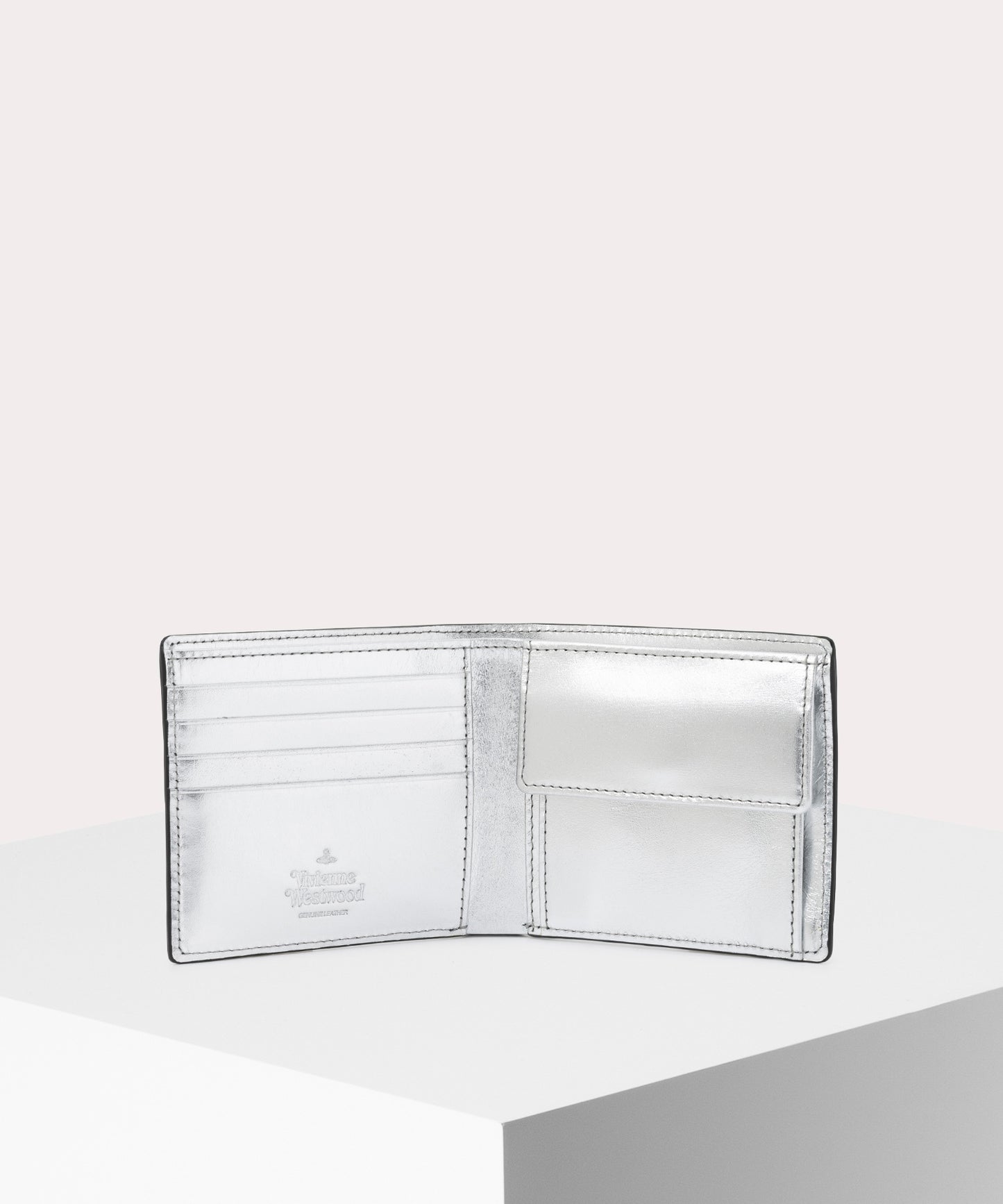 ALUMINIUM LEATHER 二つ折り財布