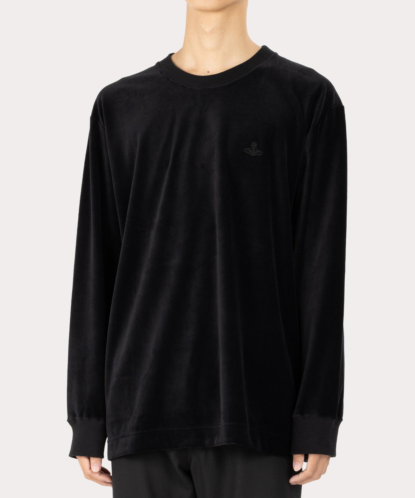 ベロア トライアングル長袖Tシャツ