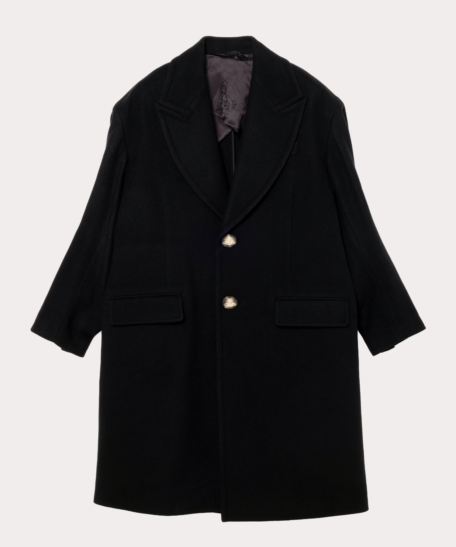 オーバーサイズ コート(ブラック)（メンズ）（2612652003）｜ウェア