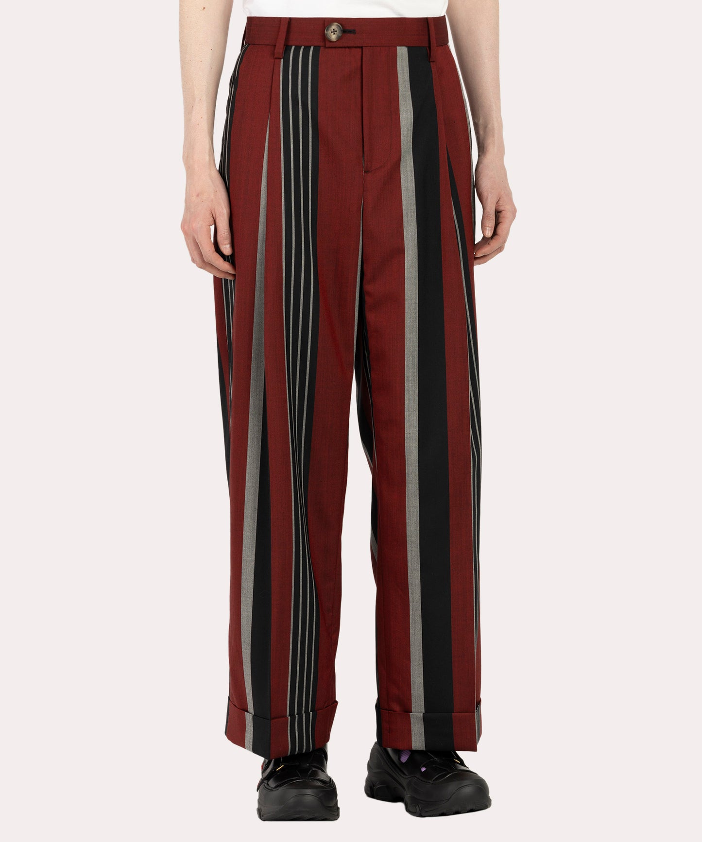 RANDOM STRIPE FAISEL トラウザー