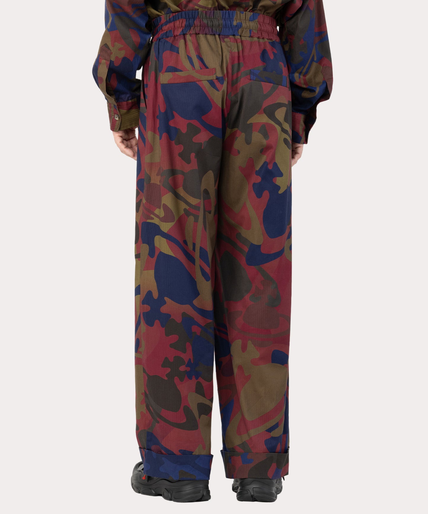 ORB CAMO センタープレストラウザーズ