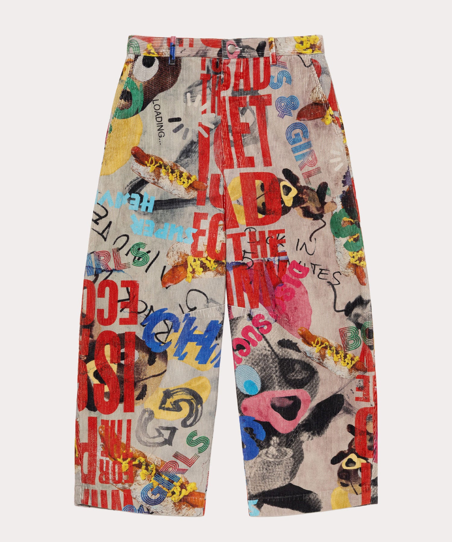 THE BIG ONE コーデュロイトラウザーズ(グレー)（メンズ）（2622752003