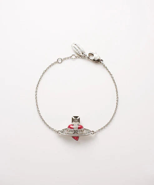 ヴィヴィアンウエストウッド ブレスレットNEW DIAMANTE HEART NEW DIAMANTE HEART ブレスレット(シルバー)(レディース