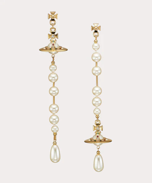 BROKEN PEARL ピアス(ゴールド)（メンズ）（1250961014