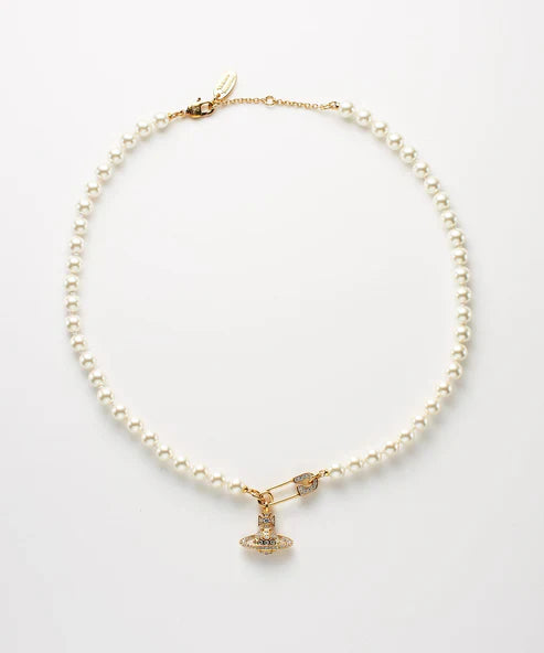 LUCRECE PEARL ネックレス(ゴールド)（メンズ）（1250961108