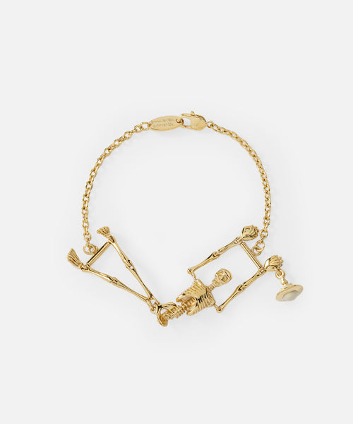 viviennewestwood ブレスレット SKELETON ブレスレット(ゴールド)（メンズ）（1205999516