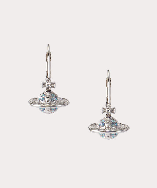 MAYFAIR SMALL ORB ピアス(シルバー×マルチ)（レディース