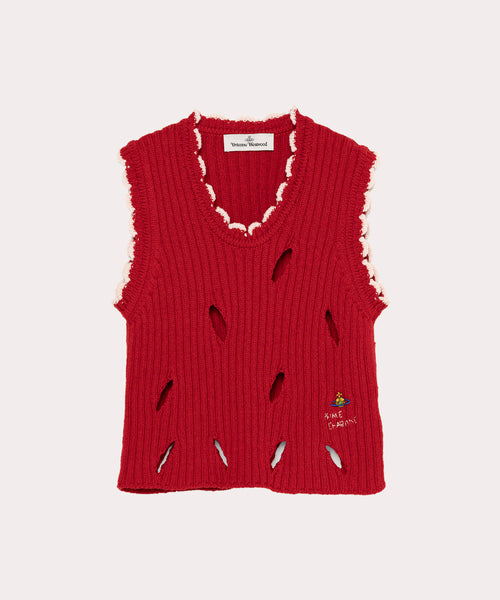 SLASH ニット(レッド)(レディース)(1210151039)|ウェア SLASH ニット(レッド)(レディース)(1210151039)|ウェア