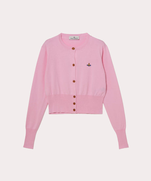 BEA CROPPED カーディガン(ピンク系)（レディース）（1210152003