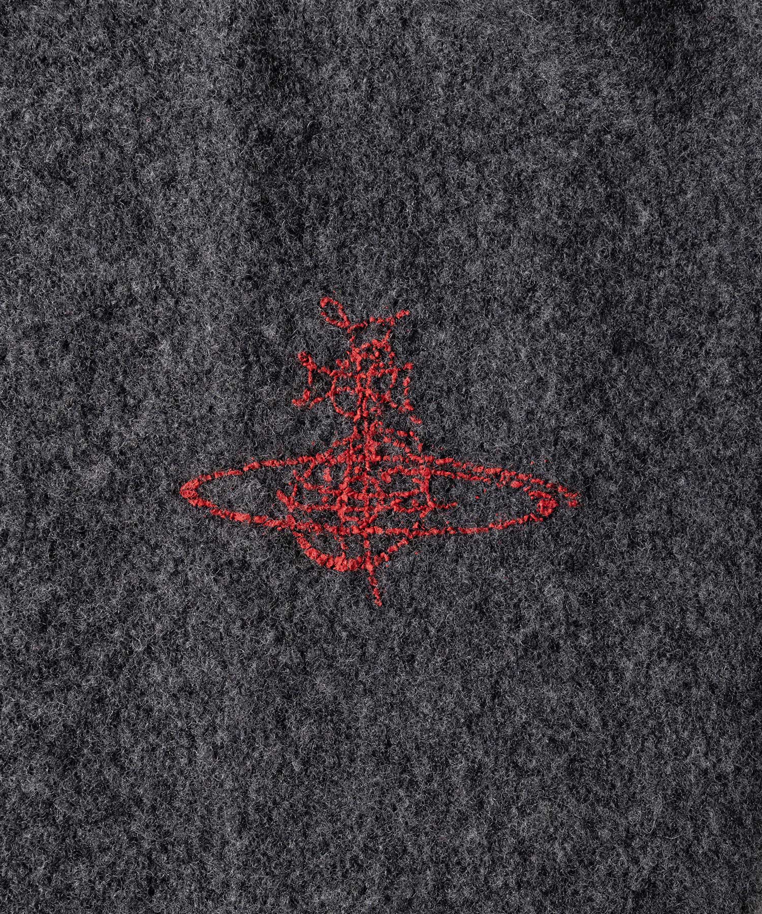 LOGO ジップアップニット(グレー)（レディース）（1210152051