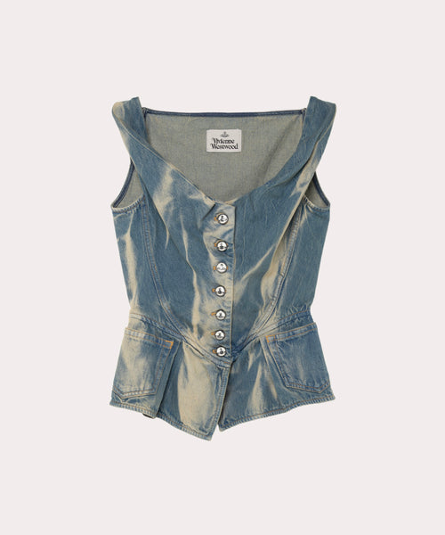 MONDAY ベスト(ブルー)（レディース）（1210852028）｜ウェアすべて (T