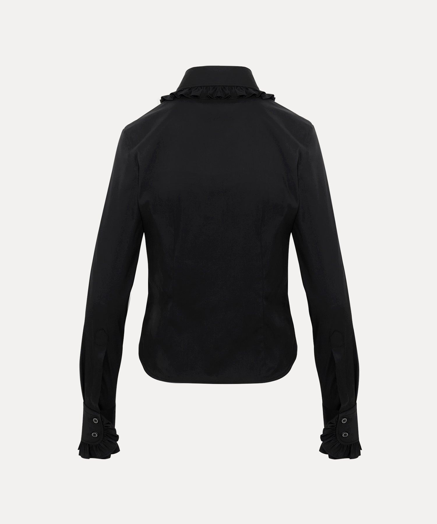 Vivienne Westwood 長袖ブラウス ブラック ヴィヴィアンウエストウッドマンVivienne Westwood MAN コットンオーブ