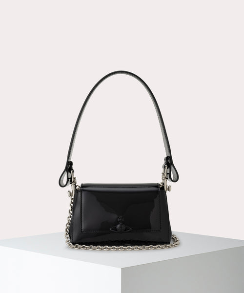 Vivienne Westwood ハンドバッグ オーブ パイソン ブラック