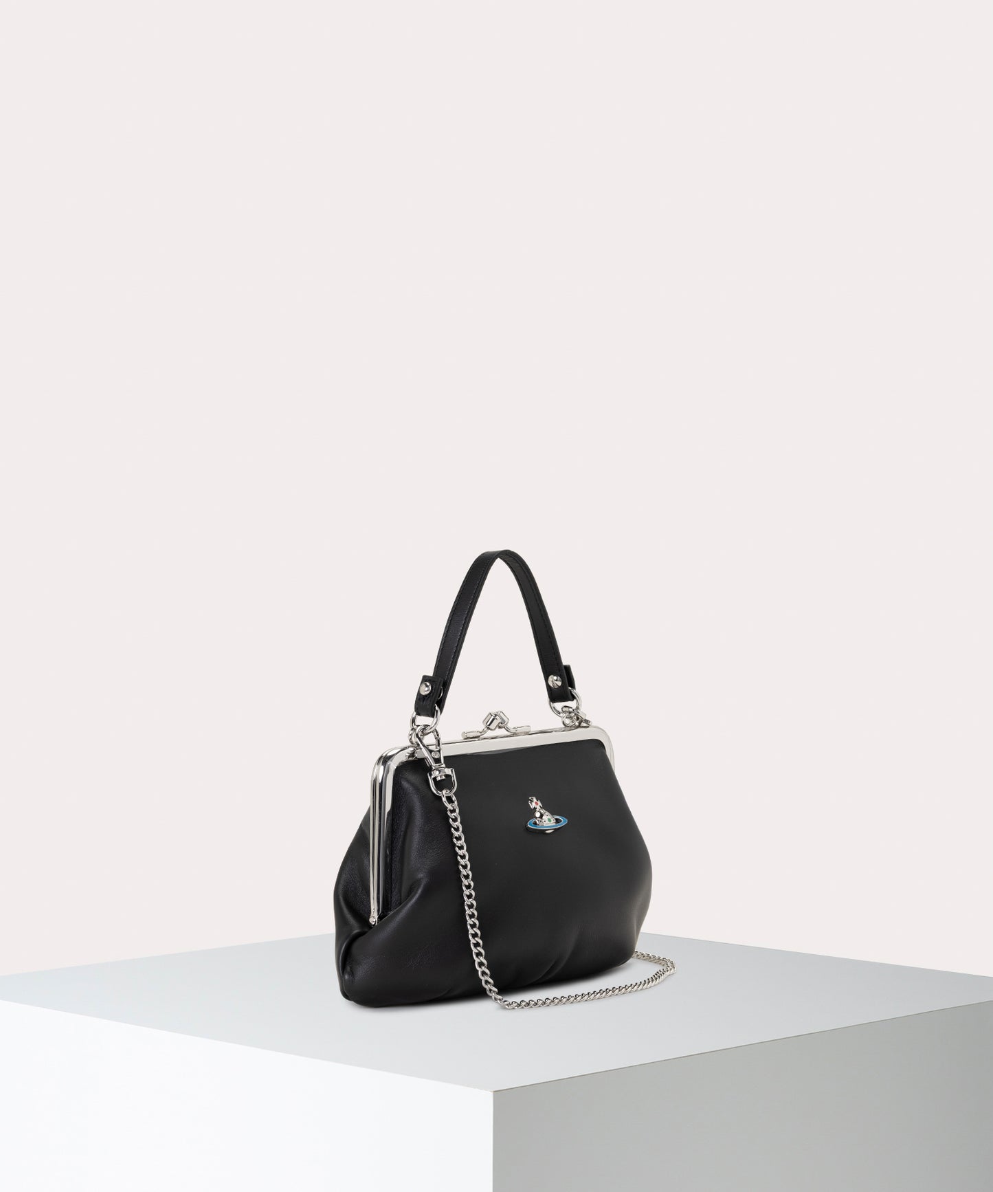 NAPPA LEATHER GRANNY 口金ミニショルダーバッグ