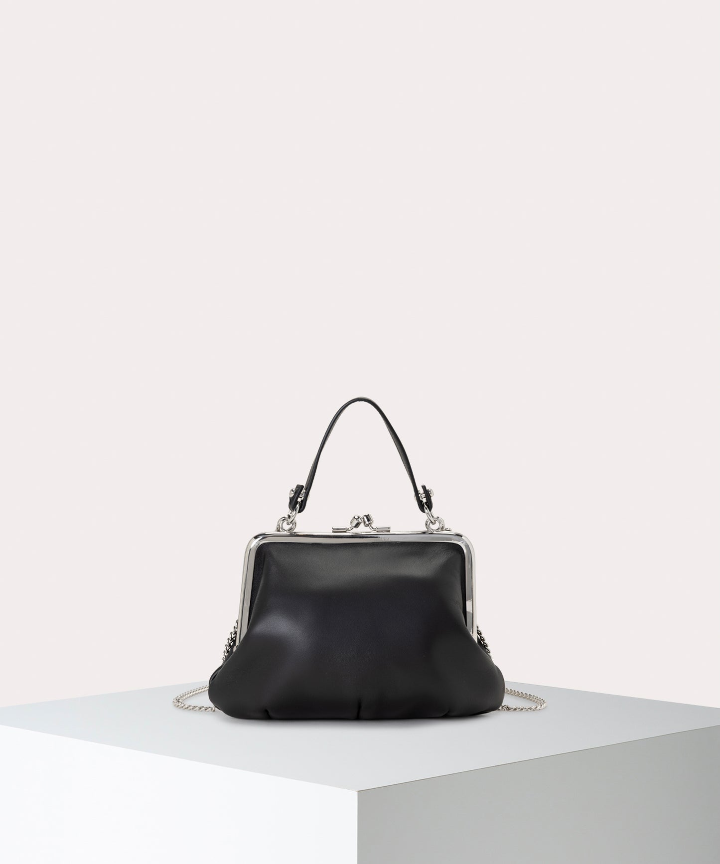 NAPPA LEATHER GRANNY 口金ミニショルダーバッグ