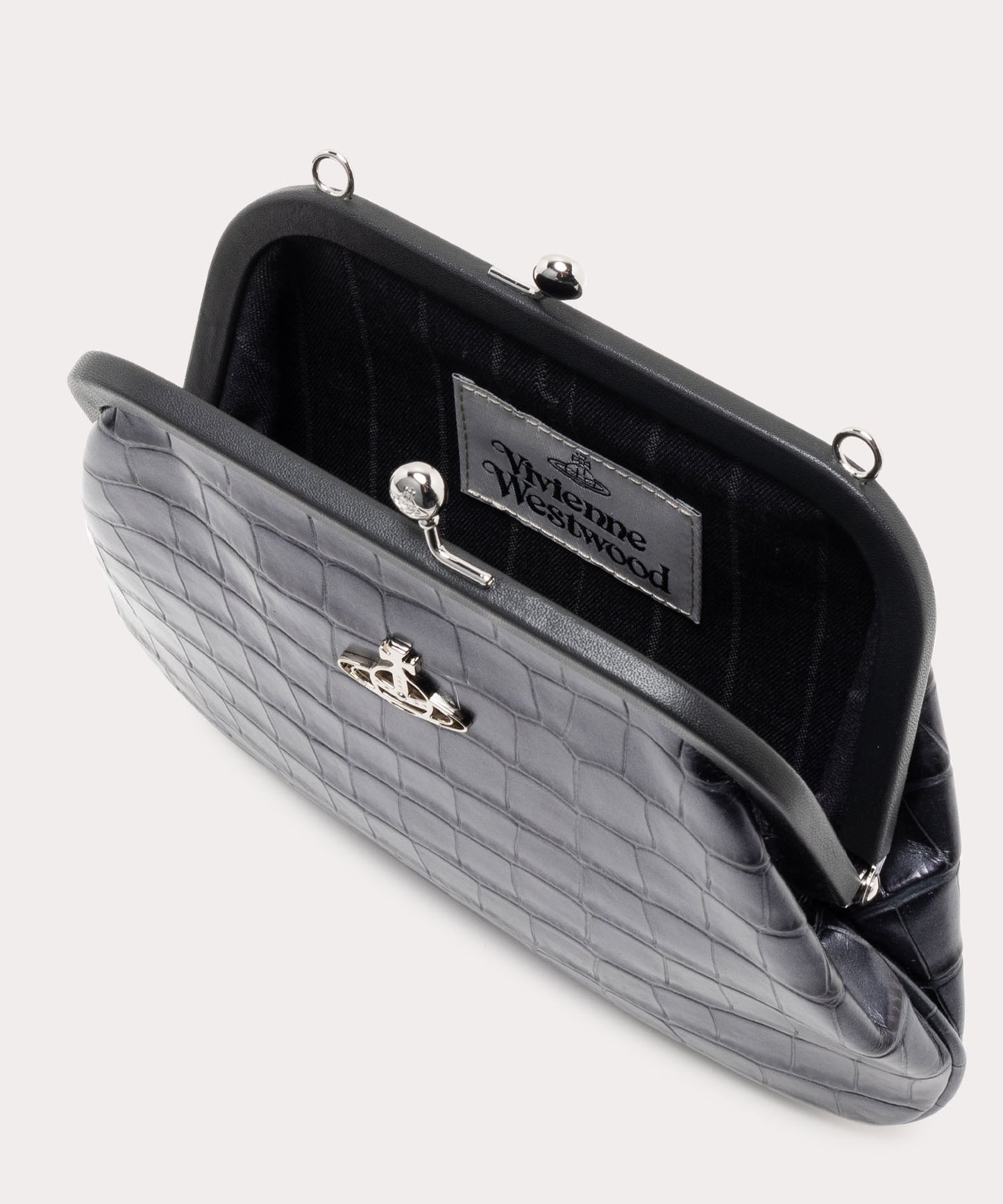 EMBOSSED VIVIENNE'S クラッチバッグ