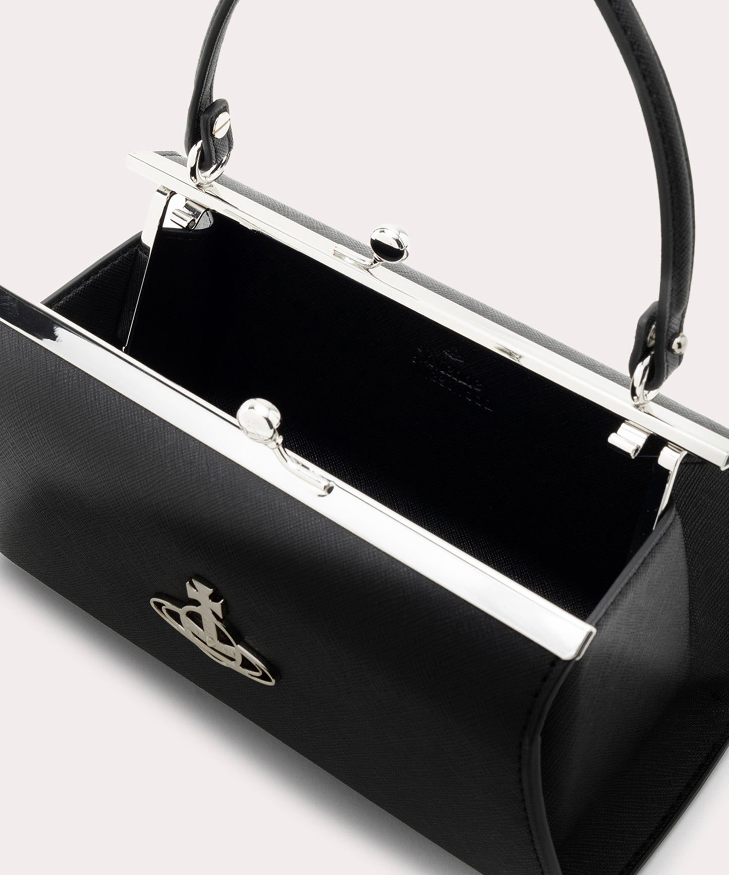 SAFFIANO DOLL 口金ショルダーバッグXL