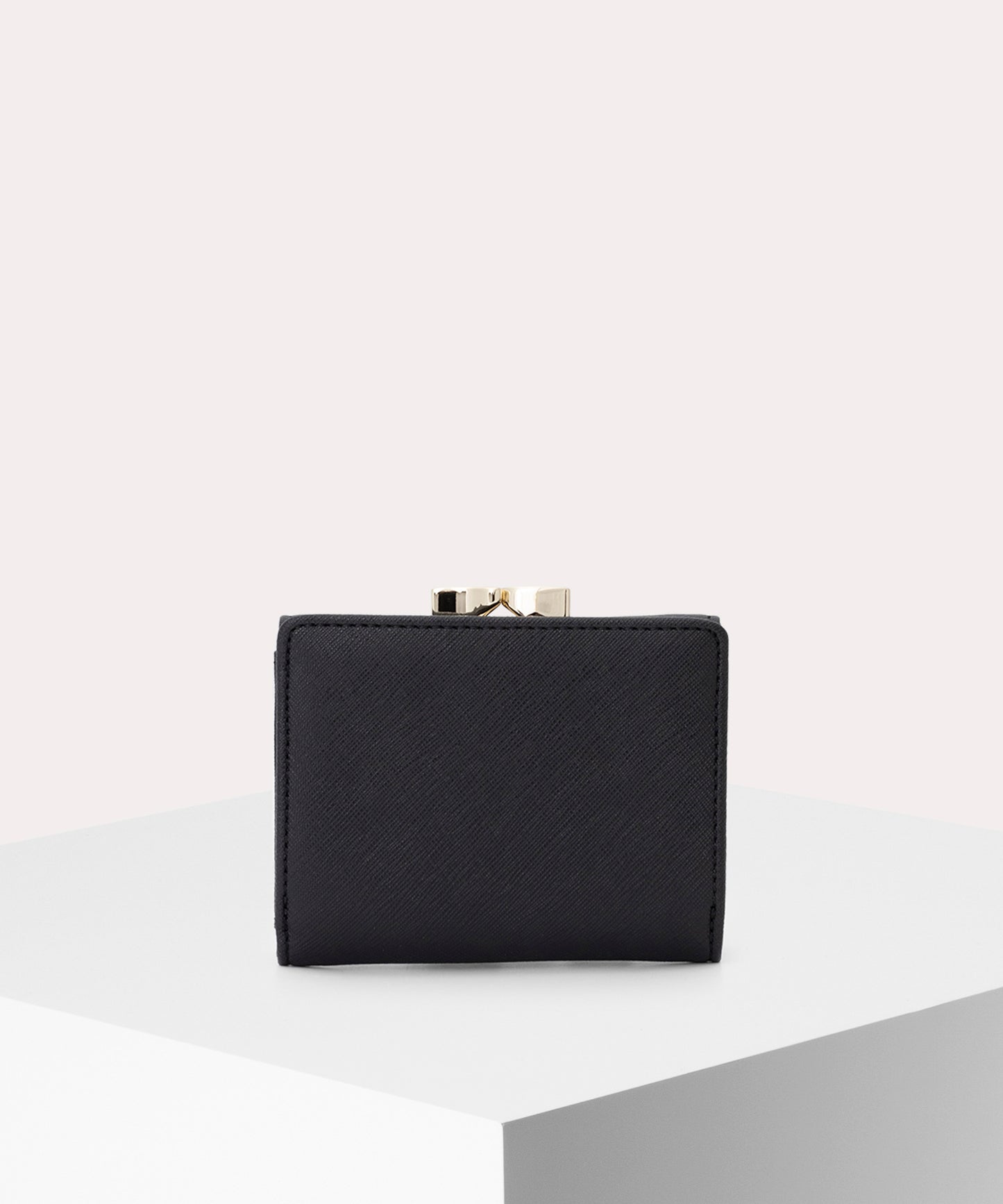 SAFFIANO 口金三つ折り財布