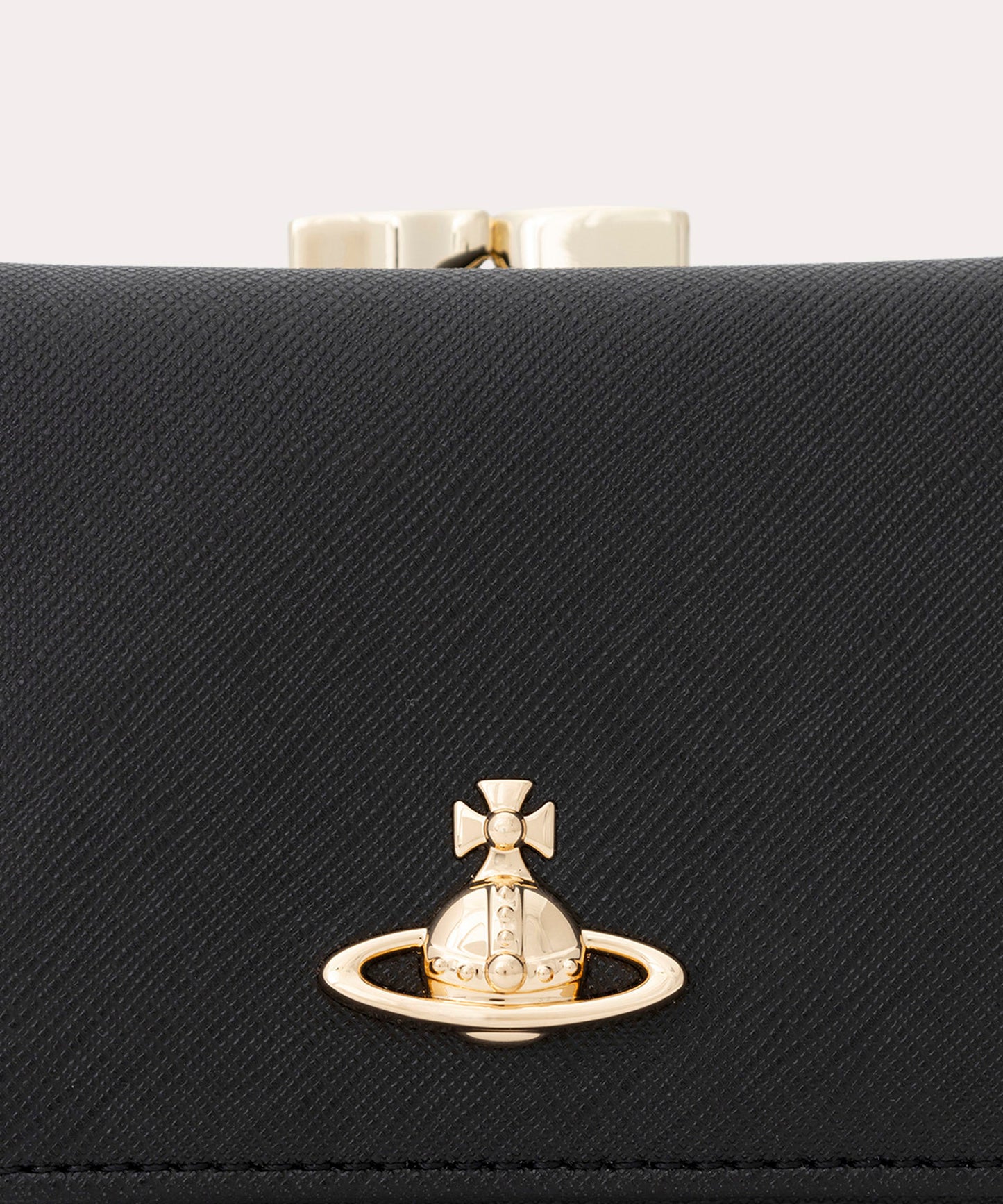 SAFFIANO 口金三つ折り財布