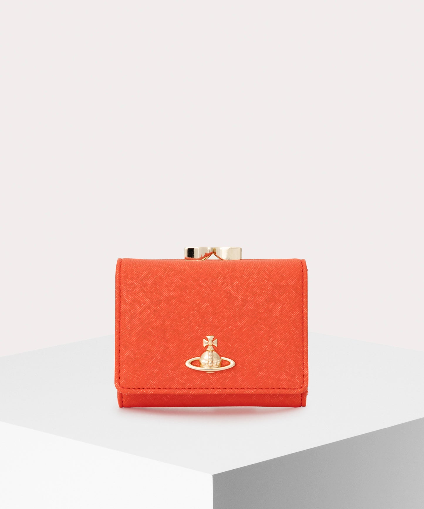 SAFFIANO 口金三つ折り財布