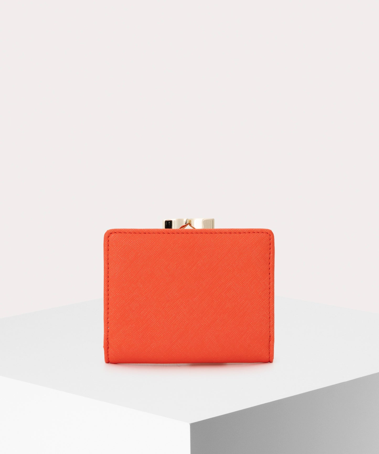 SAFFIANO 口金三つ折り財布