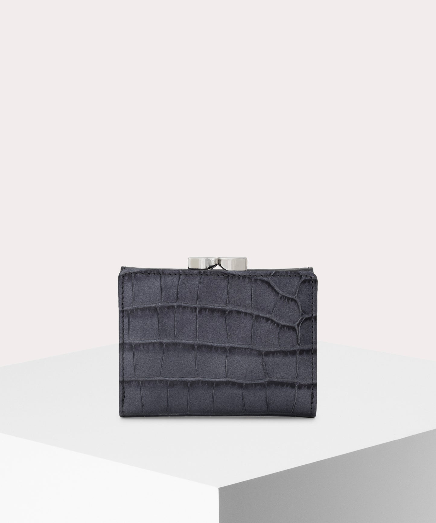 EMBOSSED 口金三つ折り財布