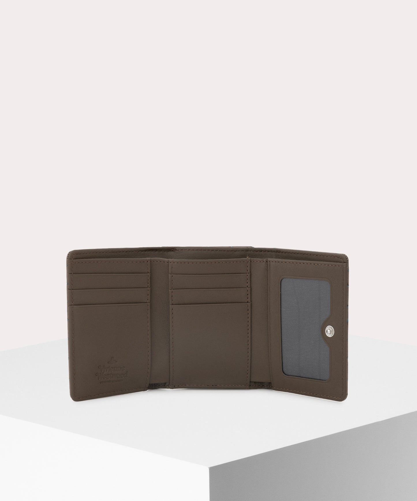 EMBOSSED 口金三つ折り財布