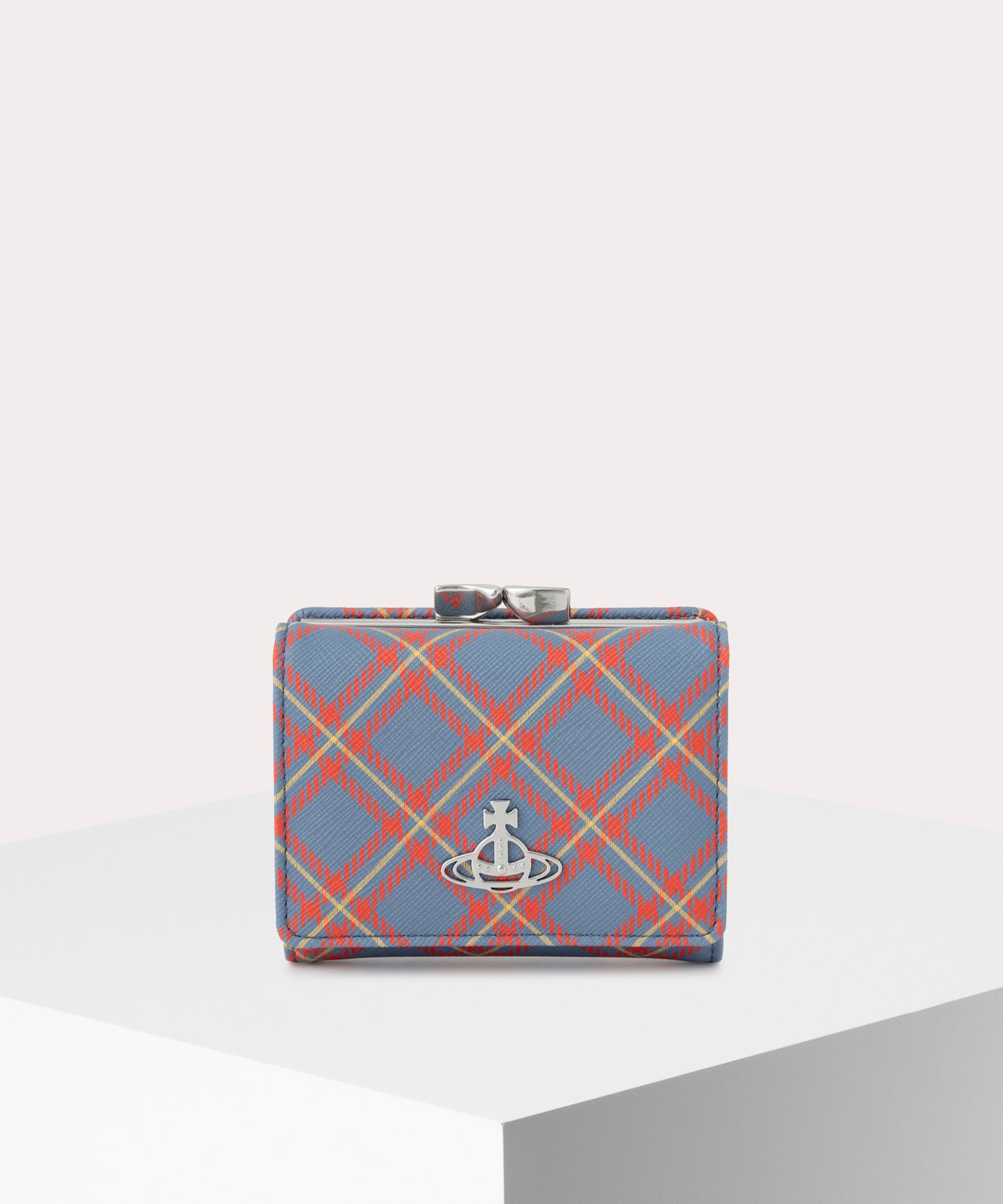 SAFFIANO 口金三つ折り財布
