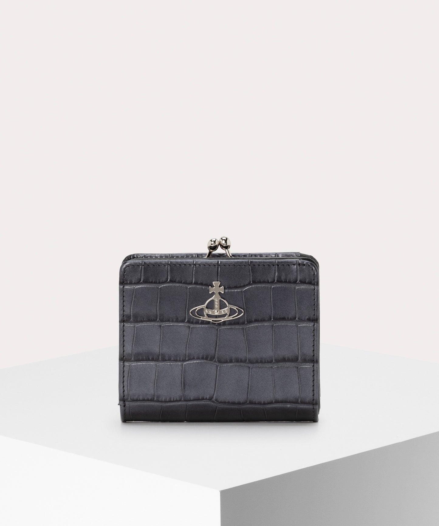 EMBOSSED 口金二つ折り財布