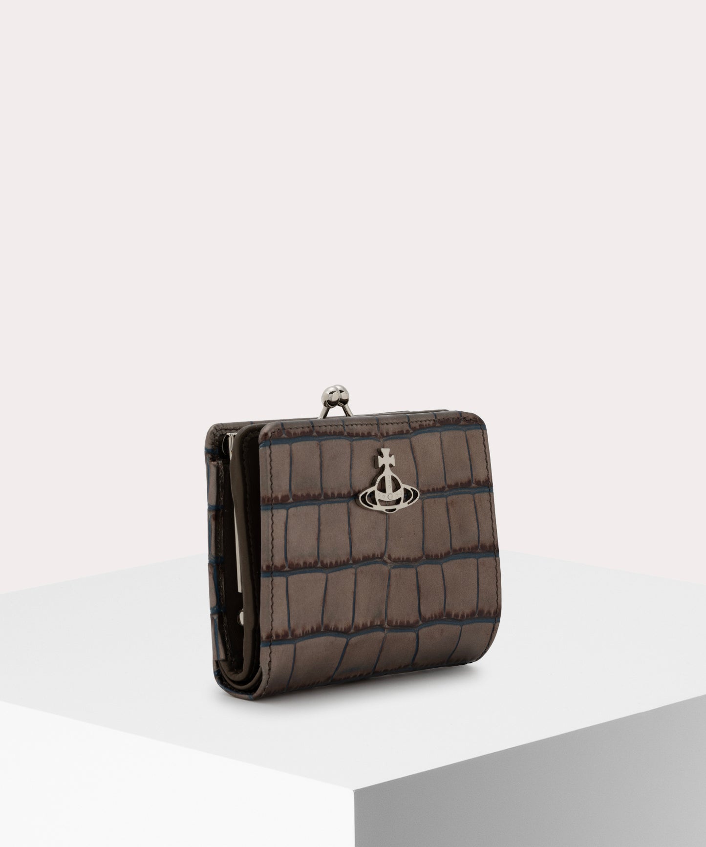 EMBOSSED 口金二つ折り財布