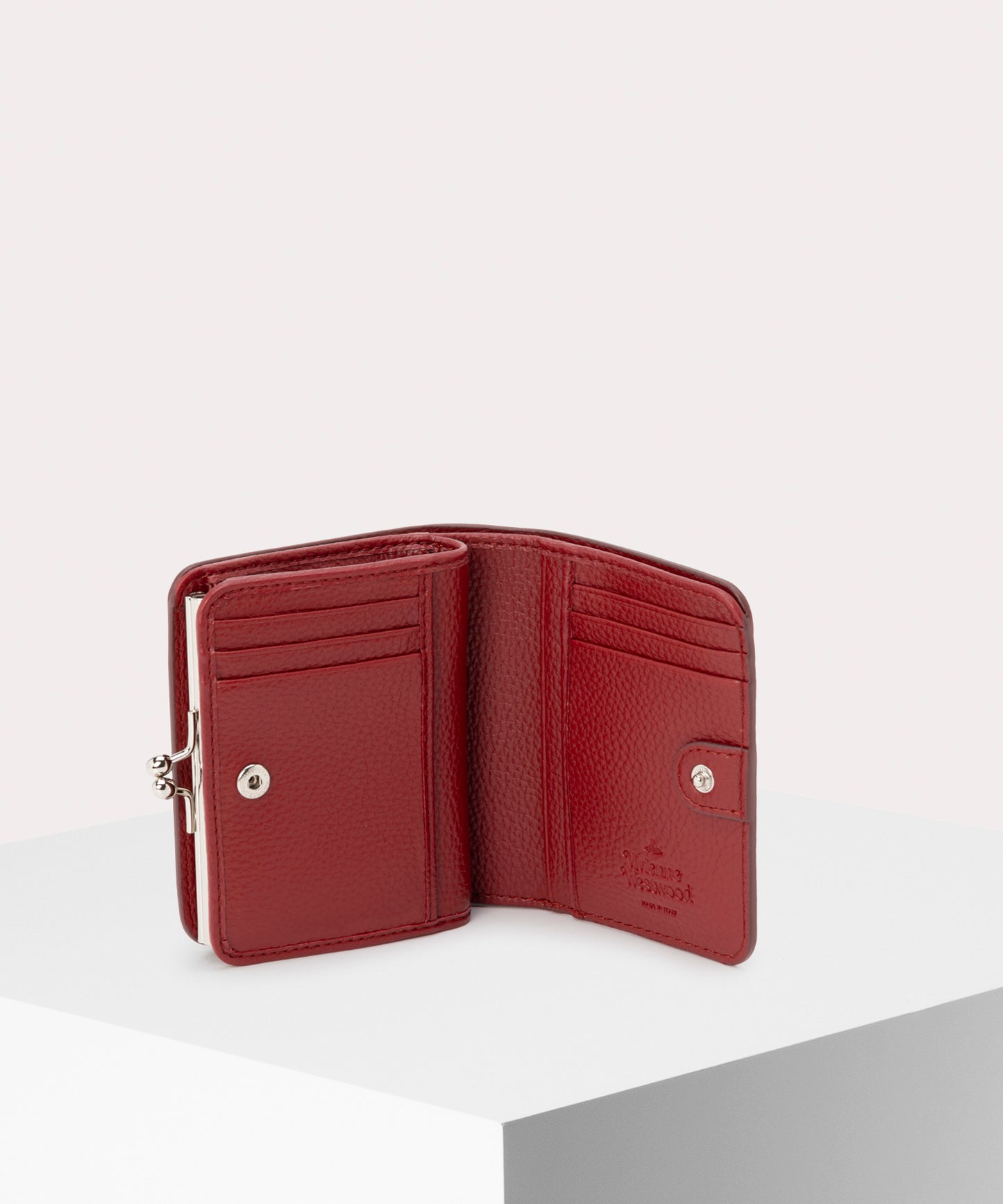 PU GRAIN 口金二つ折り財布