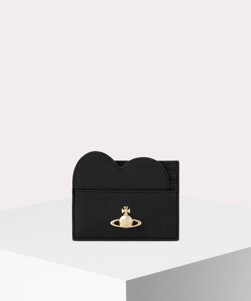 SAFFIANO ZIP カードケース(ブラック)（レディース