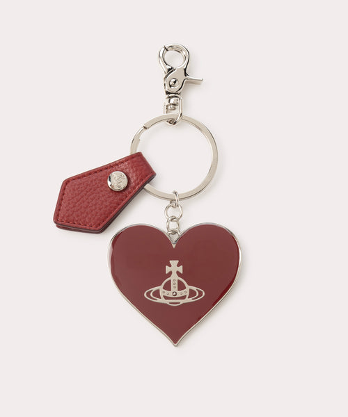 HEART ORB キーホルダー(レッド)（レディース）（1220951453