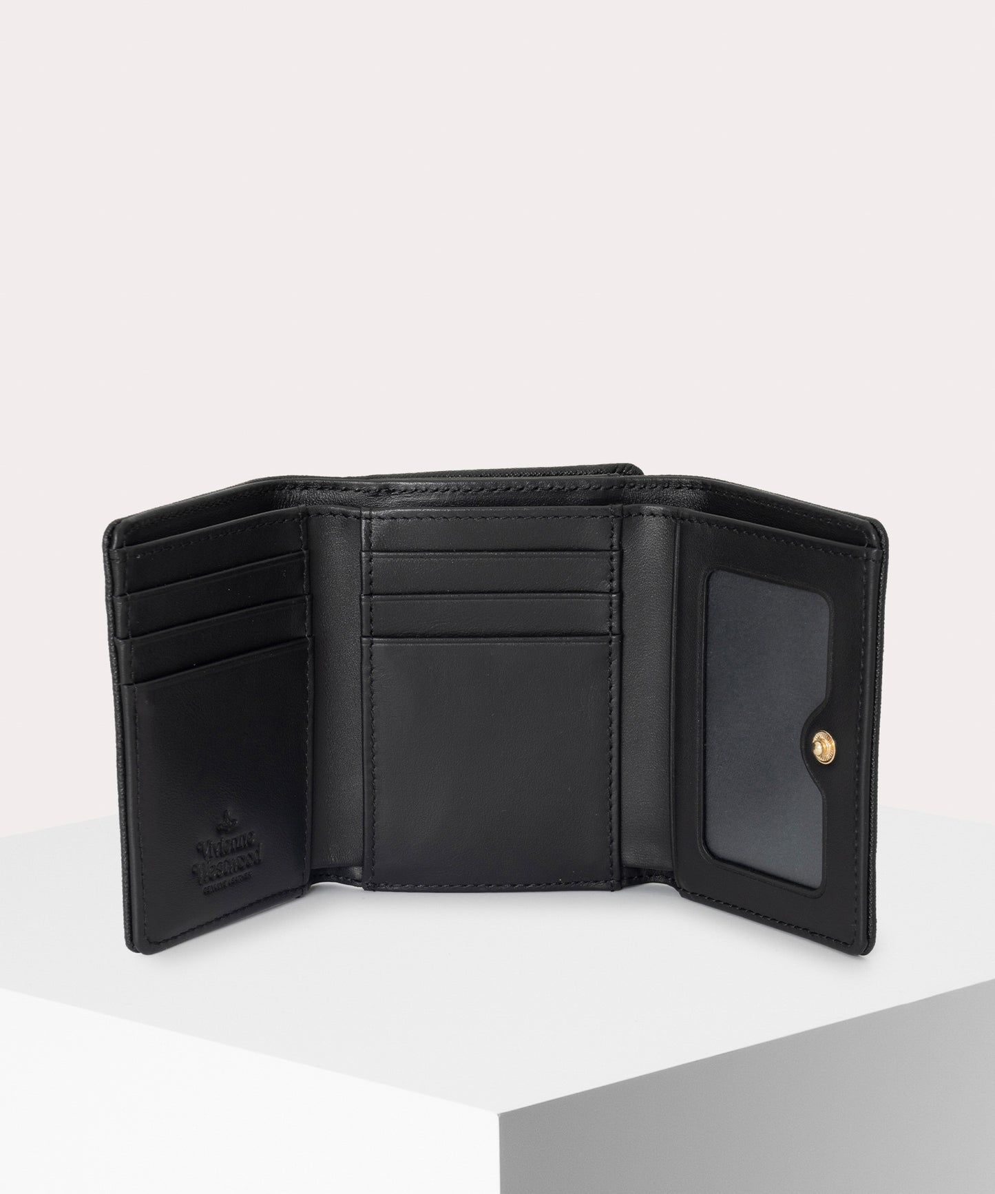 SAFFIANO 口金三つ折り財布