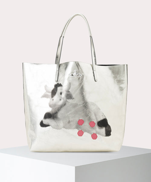 STUDIO SHOPPER バッグ(ライトグレー)（レディース