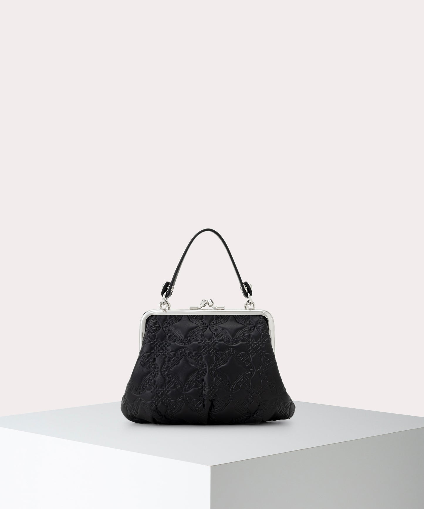 EMBOSSED NAPPA GRANNY 口金ミニショルダーバッグ