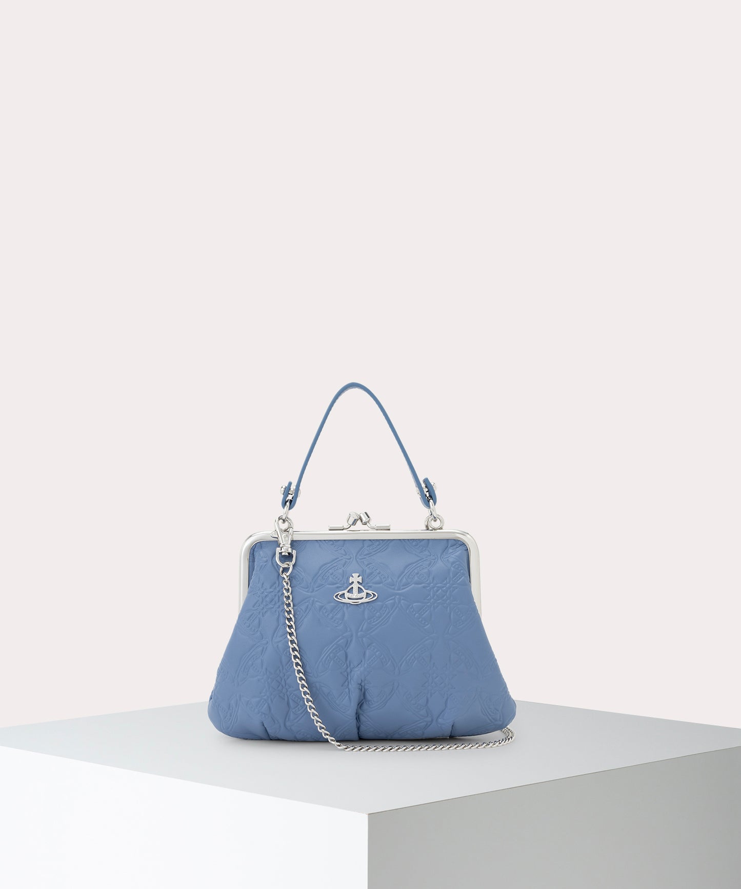 EMBOSSED NAPPA GRANNY 口金ミニショルダーバッグ