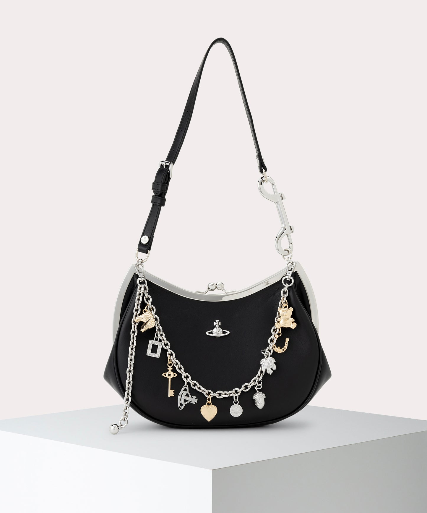 CHARM 口金ショルダーバッグ