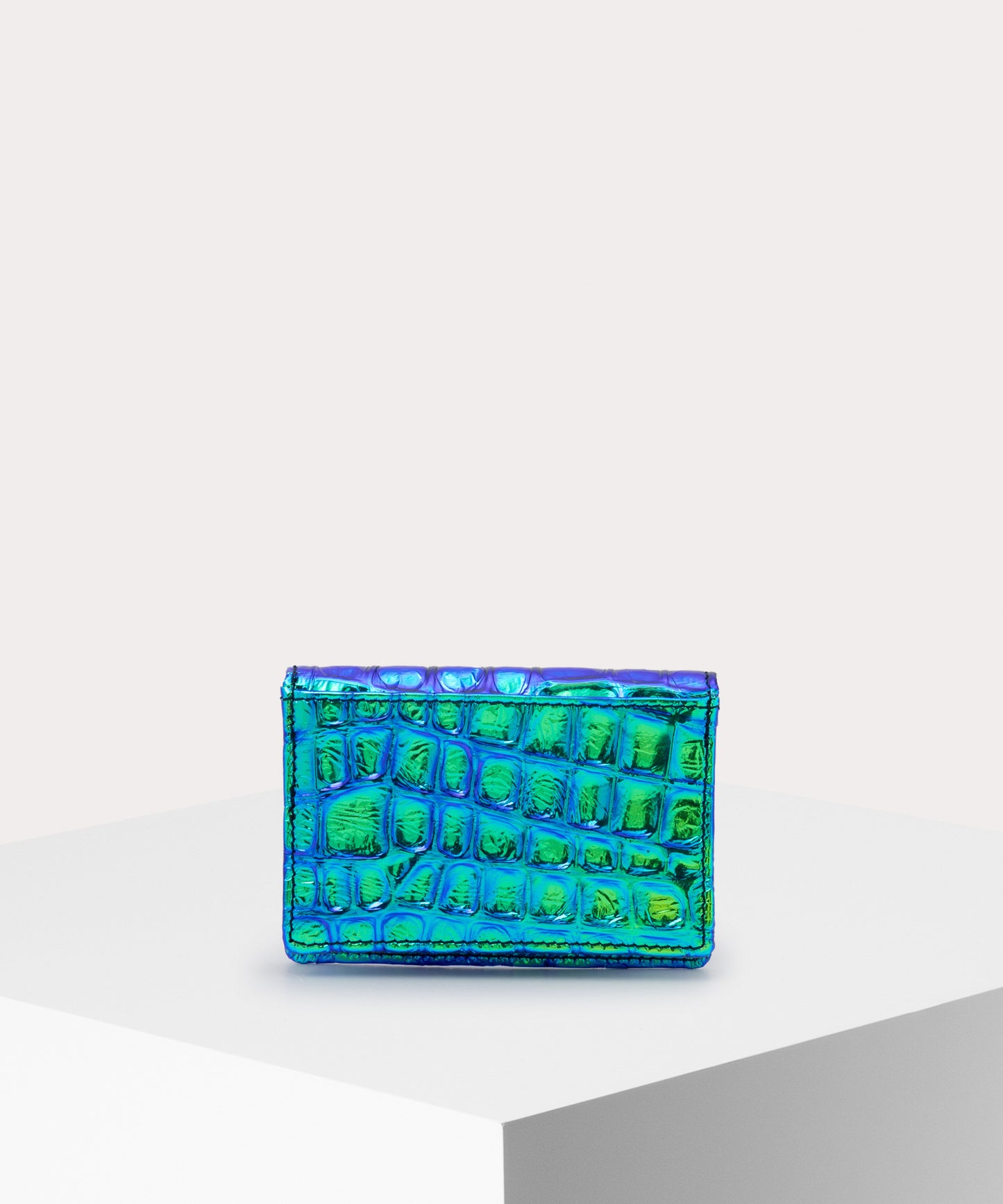 IRIDESCENT CROC パスケース