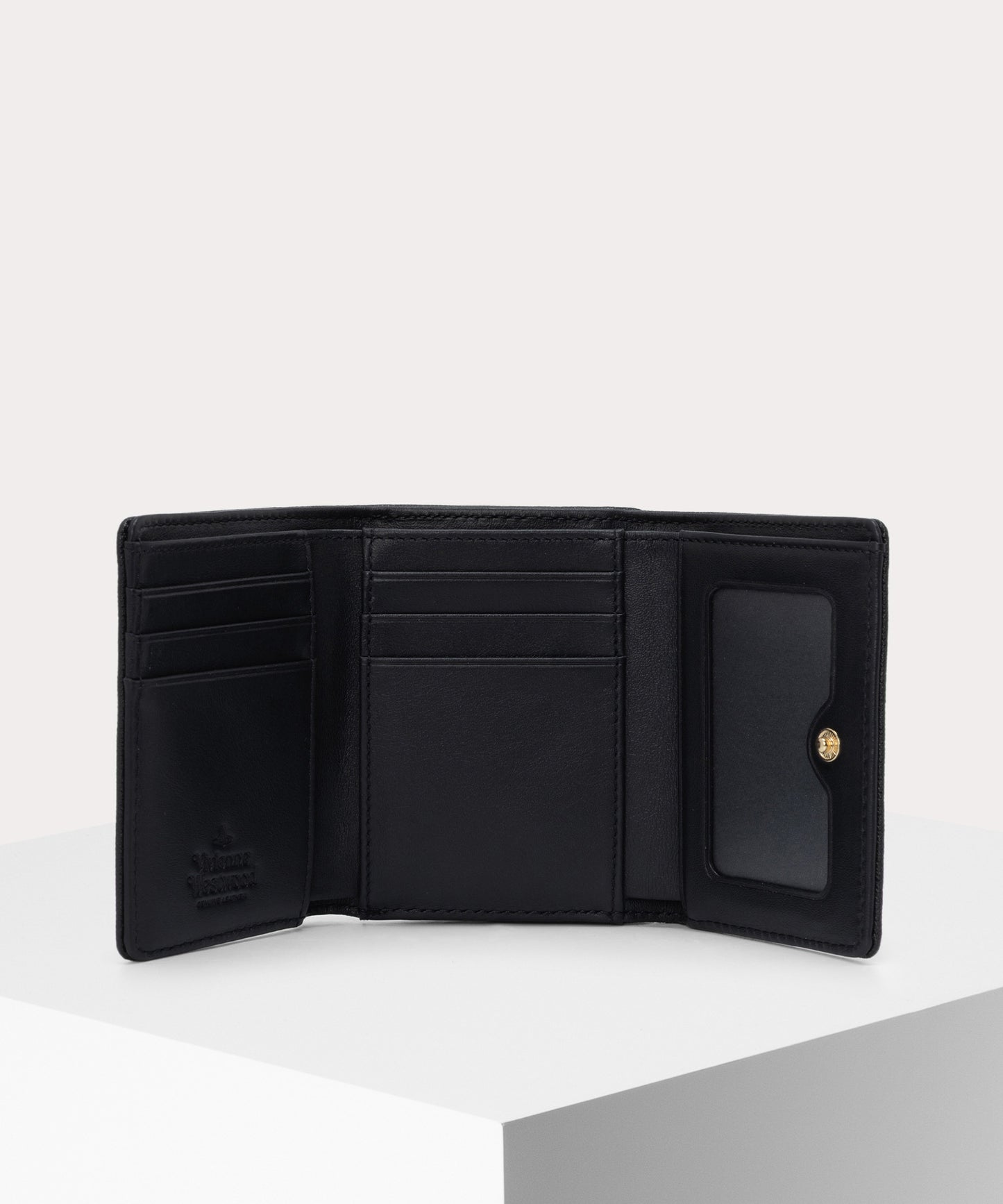 SAFFIANO 口金三つ折り財布