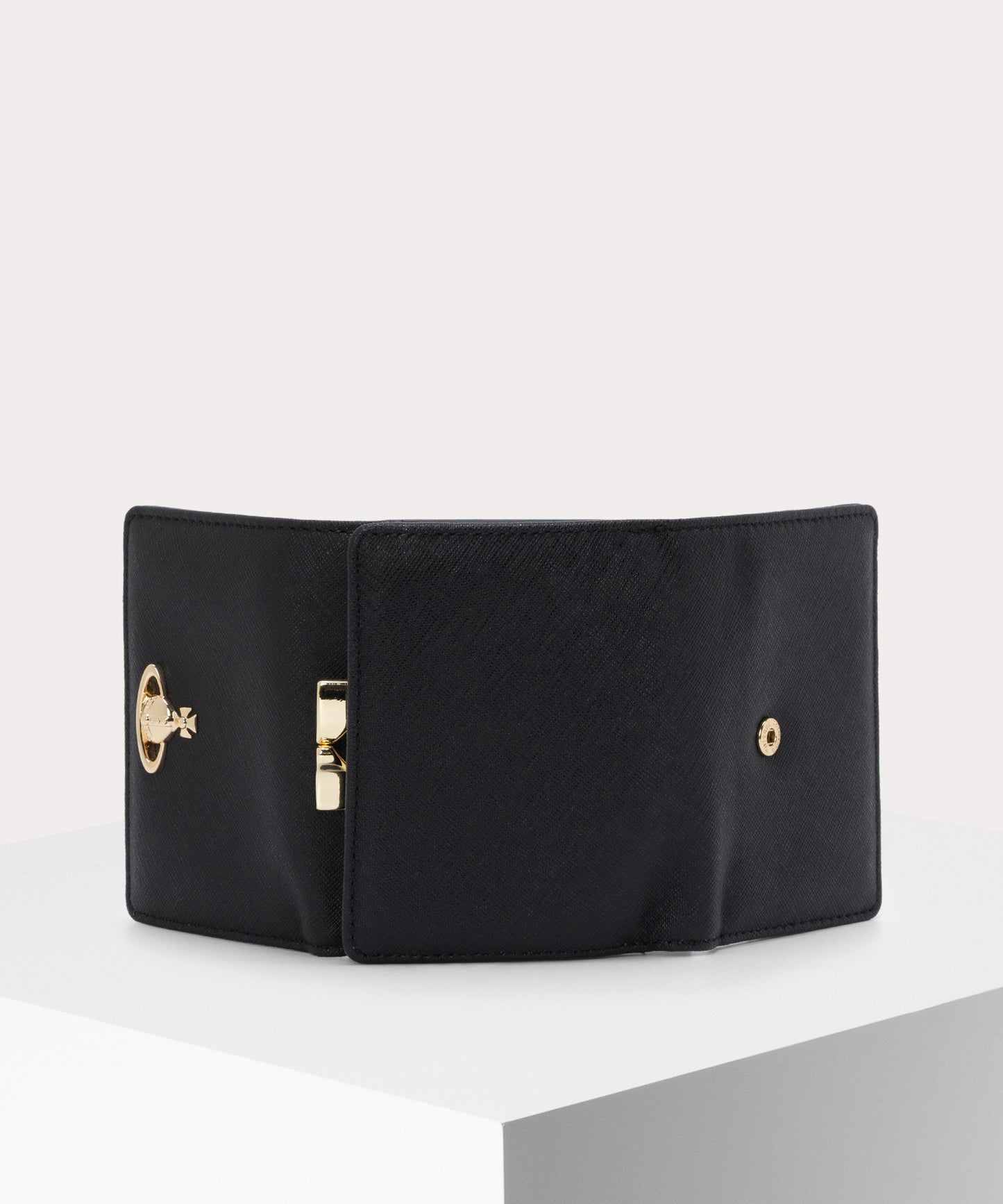 SAFFIANO 口金三つ折り財布